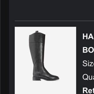Cole Haan Black Heeled Boots